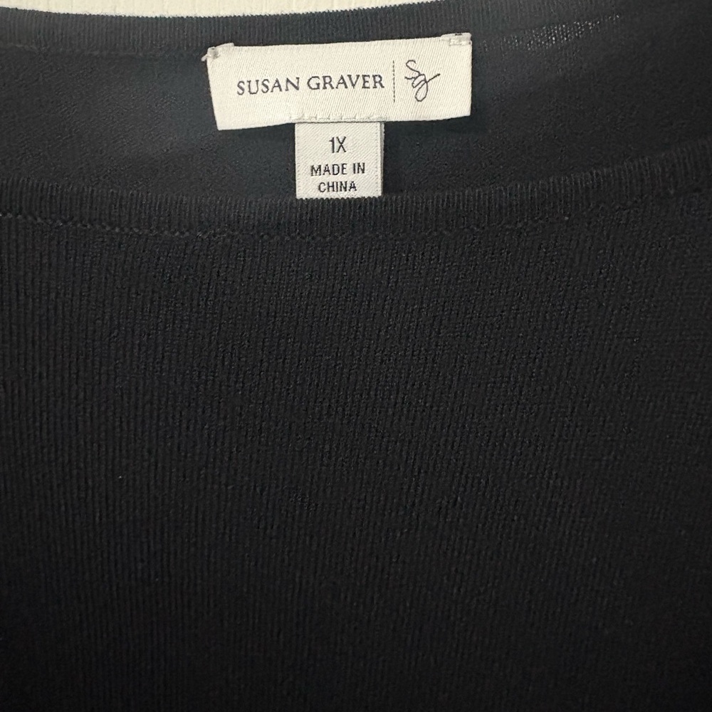 Black NIP Lightweight Sweater With Pockets - Picture 3 of 5